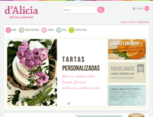 Tablet Screenshot of dealicia.com